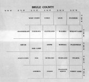 Index Map, Brule County 1930
